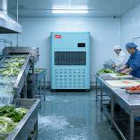Déshumidificateur numérique entièrement automatique avec écran numérique et capacité de 368 L pour le séchage des légumes en atelier