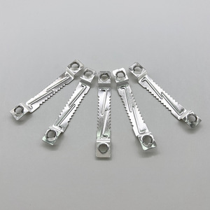 Photo <b>Frame</b> Hardware <b>Hooks</b> Silver Aluminum Alloy Serrated 7-Shaped Hanging Bracket <b>For</b> <b>Picture</b> <b>Frames</b> And Photo Walls - Product Image 3