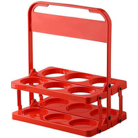 6 paquets de porte-bouteilles de bière pliable 6 porte-bouteilles en plastique pour les activités de plein air casier à vin en plastique panier de transport de bière