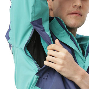 Custom Made <b>Waterproof</b> Breathable Front Logo Customized Sizing Winter Hooded Plus Size <b>Jackets</b> Private Label - Product Image 3