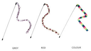 Mainan Tongkat Penggoda Kucing, Pegas Interaktif untuk Kucing Indoor, Anak Kucing, Mainan Tongkat Penggoda untuk Kucing - Product Image 6