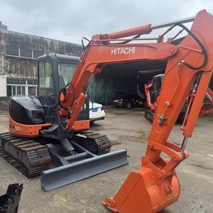 Meilleur prix pour une excavatrice d'occasion Hitachi ZX50U du Japon, excavatrice sur chenilles mini Hitachi de 5 tonnes, excavatrice d'occasion à vendre - Product Image 1