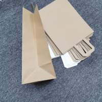 Sac en papier personnalisé avec logo imprimé, design de luxe, pour emballages cadeaux, sac en papier kraft