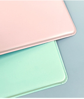 Porte-documents en cuir personnalisé, classeur A4, dossier à anneaux, 1 pouce, rond, 3 anneaux, bureau, école, bleu, 2 poches intérieures