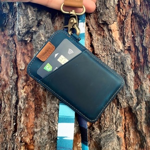 Boshiho Customized Leather Slim Pouch <b>Wallet</b> Keychain <b>Card</b> <b>Holder</b> Short <b>Card</b> <b>Holder</b> <b>Wallet</b> - Product Image 5