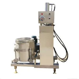 Máquina extractora de crema de leche de coco con prensa hidráulica de alta calidad