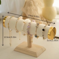 Bijoux en bois Organisateur Présentoir Montre Présentoir Bracelet Titulaire pour Magasin Détail Bracelet Exposition Rack pour Bijoux
