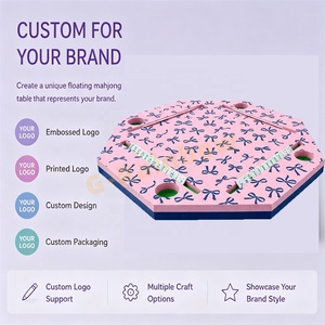 Table de Mahjong flottante de <span class=keywords><strong>luxe</strong></span>, table de Mahjong américaine en mousse EVA pour les fêtes en intérieur/extérieur, table de Mahjong pour la piscine - Product Image 4