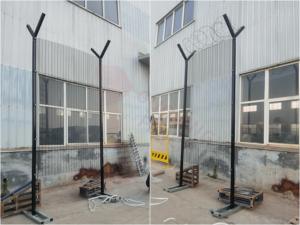 Paneles de malla de alambre soldado de alta seguridad, valla antirrobo de visión clara galvanizada anticorte 358 - Product Image 5