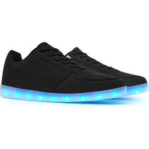 Baskets LED unisexes rechargeables par USB, chaussures lumineuses pour hommes et femmes, course nocturne, respirantes, lumineuses, tendance - Product Image 6