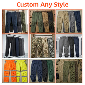 Pantalon de pluie multi-poches résistant aux taches, imperméable et écologique, sur mesure, pour la randonnée en extérieur (vente en gros) - Product Image 3
