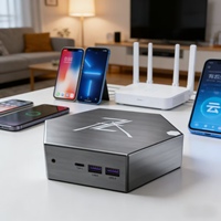 Mini PC Host con Almacenamiento Expandible, Funcionamiento Continuo 24H para Nube Privada Doméstica y Copia de Seguridad de Datos Multidispositivo, Sincronización de Archivos, Almacenamiento de Fotos y Videos