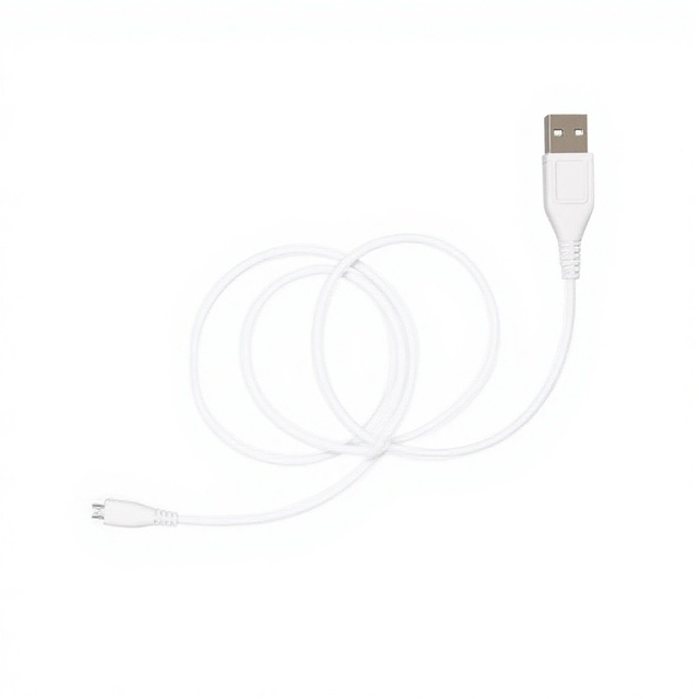 1 Meter USB-A to Micro-USB 3A Fast Charging Cable with PVC Jacket for Mobile Phones Cameras & Computers