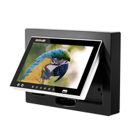 Layar 13.3 inci kursi nirkabel belakang Android, Monitor pemutar dvd mobil sistem iklan Bus kapal pesiar layar hiburan