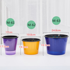 Maceta de Resina con Borde de Encaje, Diseño Minimalista, Absorción Automática de Agua, para Escritorio, Varios Colores Disponibles - Product Image 4