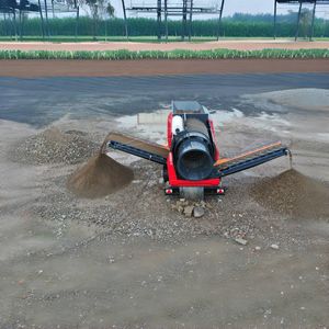 Diskon besar mesin pemisah tanah pengolahan bahan efisien Filter Drum putar mesin penyortir kerikil melingkar - Product Image 3