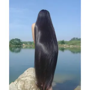 32 34 36 38 40 Inch Raw Indian Human Hair Extensions