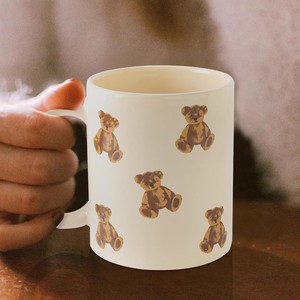 Caneca de Cerâmica Branca Cremosa de 11OZ para Casa e Escritório, Embalagem em Caixa, Caneca de Café com Urso de Pelúcia Charmoso, Presente Adorável para Crianças e Adultos - Product Image 4