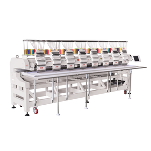 Máquina de Bordar Industrial Computarizada de 8 Cabezas Planas para Camisetas y Gorras con Sistema DAHAO - Product Image 2