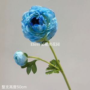 ดอกไม้ประดิษฐ์ซีเคร็ทการ์เด้น ดอกบัวสองหัว ช่อดอกไม้แต่งงานผ้าไหม สีส้ม ขาว แชมเปญ แดงไวน์ แดงกุหลาบ - Product Image 4