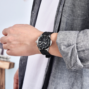 Nouvelle montre chronographe à quartz BENYAR BY-5198 de marque supérieure, étanche <span class=keywords><strong>50M</strong></span>, pour hommes, avec verre trempé, montre-bracelet tendance - Product Image 6