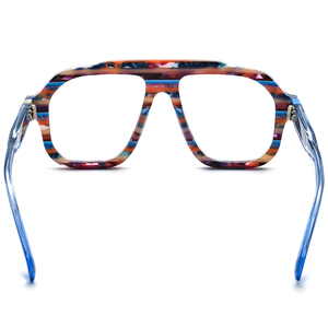 Gafas de acetato Borregls para mujer, nuevo diseño de marca 2026, montura de piloto para hombre, gafas gruesas, lentes ópticas Jmm OCTAVIANI - Product Image 6