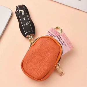 Multi-function PU Leather Coin Bag Purse Wallet Portable Key Storage Holder <b>Pouch</b> - Product Image 3