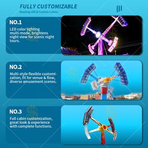 مورد صيني لألعاب الملاهي الترفيهية: ألعاب كاميكازي، ألعاب رينجر سبيس غان كاميكازي للبيع - Product Image 5