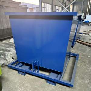 Contenedor de Acero con Volquete, Contenedor de Acero Resistente con Volquete Automático, Contenedor con Recubrimiento Galvanizado - Product Image 3