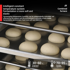 Ngành Công Nghiệp Mới Kỹ Thuật Số Nướng Lò 5 10 Khay Điện Gas Đối Lưu Không Khí Nóng Chu Kỳ Hơi Nước Cho Bánh Mì Vịt Cho Nước Sữa Thành Phần - Product Image 4