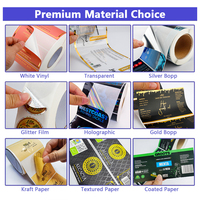 Autocollant personnalisé avec logo cosmétique, autocollant adhésif, vinyle imperméable, feuille d'or, étiquette d'emballage en rouleau, étiquette de produit, étiquettes de bouteille