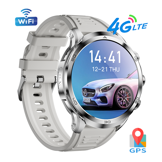 Smart Watches With Camera Men Wrist GPS Android Watch 4G 5G Montre Intelligente Avec Carte Sim Waterproof H19 Smartwatch