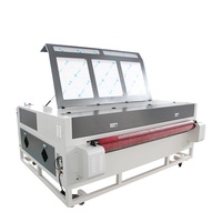 Machine de découpe et gravure au laser, pour jean, alimentation automatique, 12 w