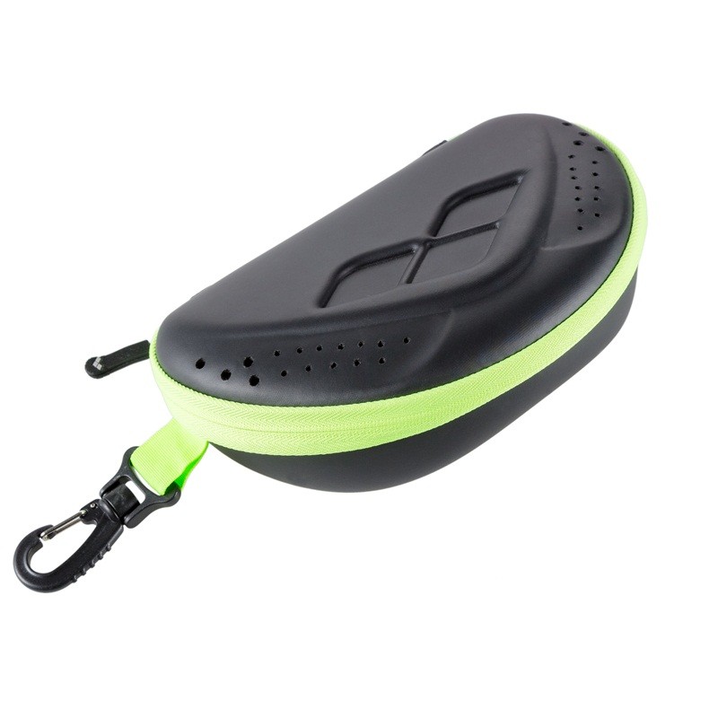 Переносная дорожная оправа для очков Laudtec EVA на молнии, Чехол для очков с крючком для мужчин и женщин