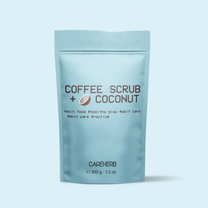 Exfoliante Corporal y Facial Personalizado, Orgánico y Natural, Contra la Celulitis, Estrías, Cicatrices y Acné, Exfoliante de Café con Coco - Product Image 1