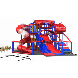 Enfants commerciaux D'escalade Ensemble Bébé Doux Jungle <span class=keywords><strong>Gym</strong></span> Jouets D'intérieur Aire De Jeux Équipement De Jeux En Plastique> 3 Ans Labyrinthe CN;ZHE - Product Image 5