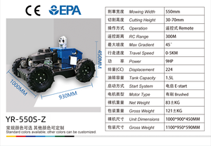 Cortacésped Robótico Pequeño <span class=keywords><strong>de</strong></span> Última Generación con Control Remoto para Granja, Robot Cortacésped Automático con Cuchilla para Césped, Precio <span class=keywords><strong>de</strong></span> Cortacésped Comercial Sencillo - Product Image 5
