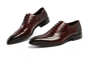 รองเท้าหนังผู้ชายรุ่นล่าสุดสำหรับธุรกิจ รองเท้าสั่งทำพิเศษสำหรับงานปาร์ตี้ รองเท้าแฟชั่นสำหรับผู้ชาย - Product Image 6