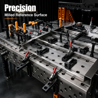 Table de soudage 3D, poste de travail de soudage 3D, table de fixation modulaire pour la fabrication métallique