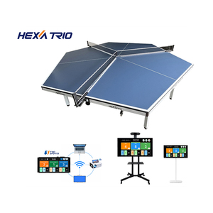 Bien fait vente chaude Style personnalisé bonne qualité pliable et mobile [HEXA TRIO] Table de tennis de table hexagonale - Product Image 3