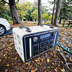 Xách tay 100Ah lithium năng lượng lưu trữ ngân hàng điện 2560wh năng lượng mặt trời Máy phát điện mini AC trạm năng lượng lưu trữ pin gói - Product Image 2