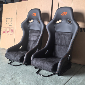 Carbon Fiber Racing Bucket <b>Seats</b> with Pepita Confetti Waterproof & Custom Color for Volkswagen <b>Golf</b> R/R32/R36/B6/Scirocco R - Product Image 1