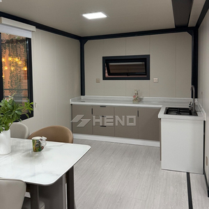 <span class=keywords><strong>Maison</strong></span> conteneur extensible de 40 pieds sur 20 pieds, villa préfabriquée prête à l'emploi, étanche et ignifuge - Product Image 4