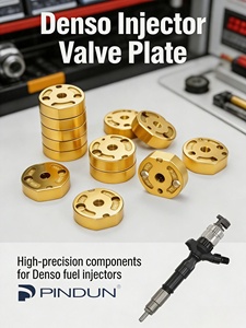 PINDUN pour injecteur Denso, plaque de soupape dorée 02 #   04 #   06 #   07 #   19 #   23 #   <span class=keywords><strong>28</strong></span> #   29 #   Plaque à orifices dorée série G2 G3 - Product Image 6