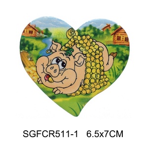 SGFCR511 Nam Châm Tủ Lạnh Bằng Gốm Hình Trái Tim - Product Image 2