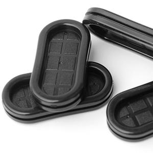 Benutzer definierte Kabel Oval Öse Fkm Nbr Epdm Silikon Gummi dichtung Blind Tülle Lochs topfen - Product Image 5