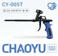 Nueva Pistola de Espuma Manual de Grado Industrial, de Aleación de Aluminio, OEM/DIY, Venta al por Mayor de Fábrica, Pistola de Espuma de Alta Eficiencia para Uso en Construcción