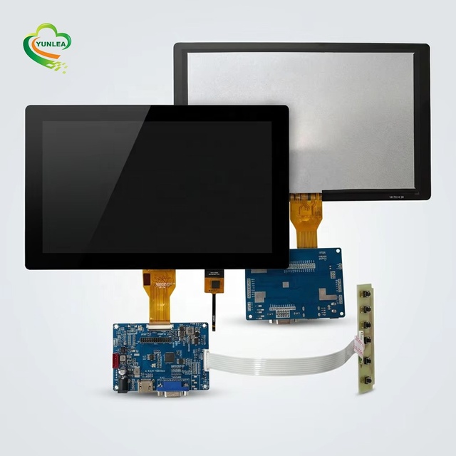 10.1 Inch LCD Display HD-MI Board 1024*RGB*600 TFT LCD 750 Nits 10.1" Capacitive Touchscreen Display Module