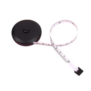 Promotion : Ruban à mesurer souple en tissu de 1,5 m avec lame en ABS noir, personnalisable avec votre marque - Product Image 5