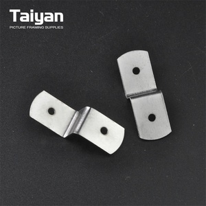 Juego de clips metálicos en forma de <span class=keywords><strong>Z</strong></span> TS-K127, abrazaderas para lienzos, herrajes para marcos de cuadros, para montaje de obras de arte en lienzos - Product Image 2